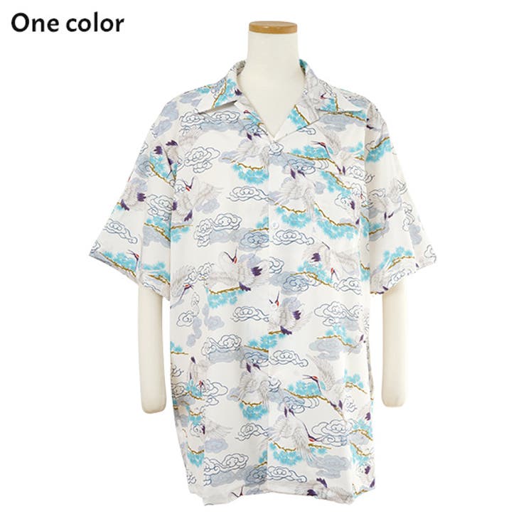 柄シャツ 瑞雲 雲柄[品番：DCTW0004539]｜Decorative