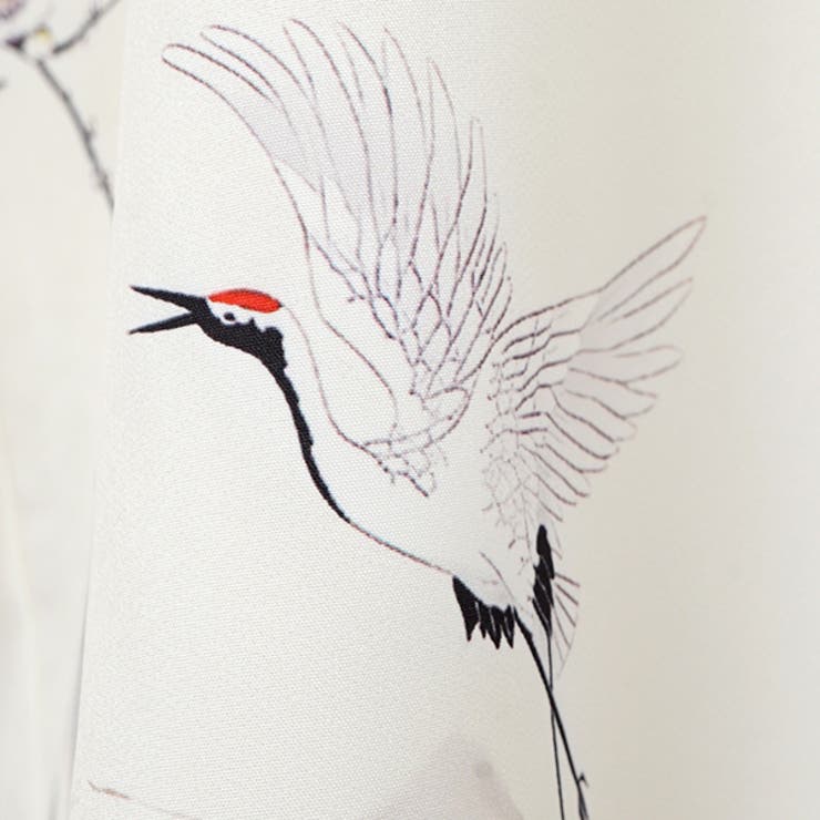 柄シャツ 鶴柄 ツル | Decorative  | 詳細画像6 