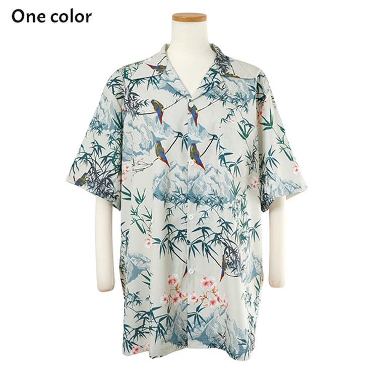 柄シャツ インコ オウム | Decorative  | 詳細画像7 