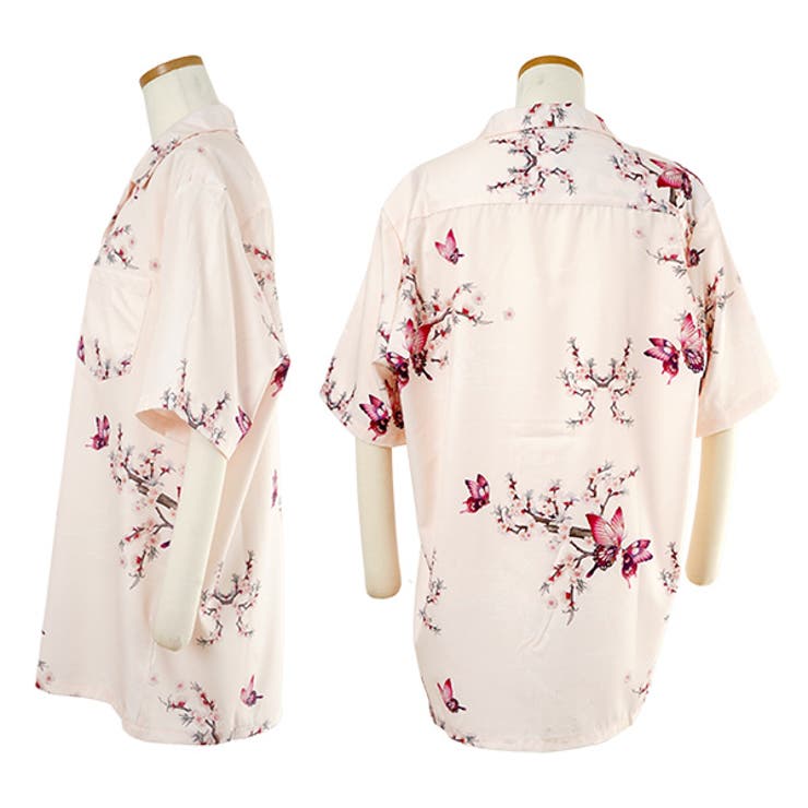 柄シャツ バタフライ バタフライ柄 | Decorative  | 詳細画像3 