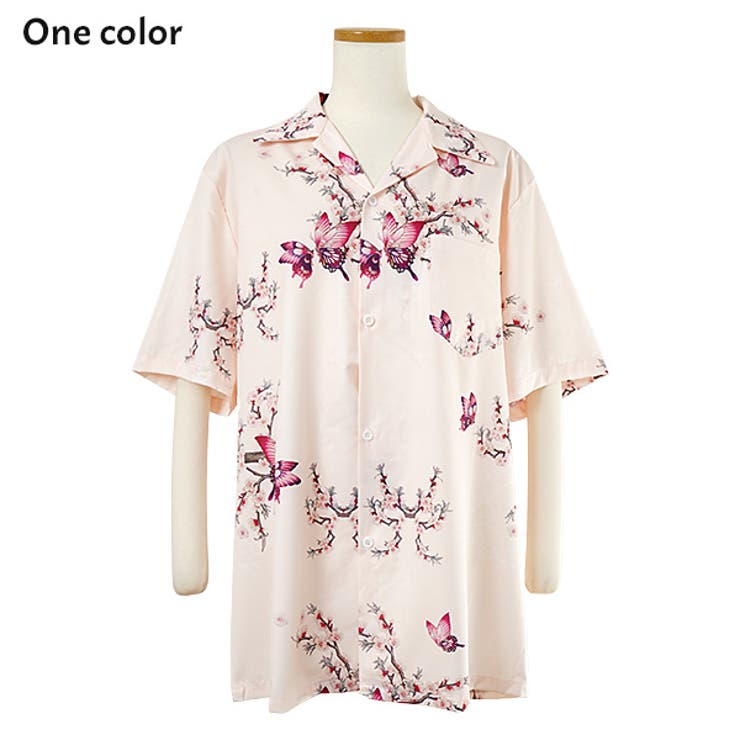 柄シャツ バタフライ バタフライ柄 | Decorative  | 詳細画像7 