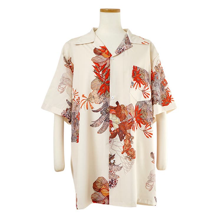 柄シャツ 植物柄 ボタニカル柄 | Decorative  | 詳細画像2 