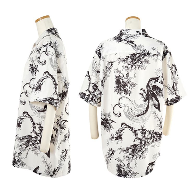 柄シャツ 植物柄 草木柄 | Decorative  | 詳細画像3 