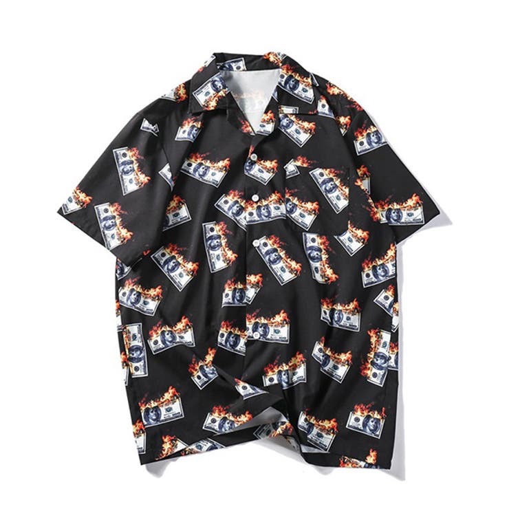 柄シャツ マネー柄 お金柄 | Decorative  | 詳細画像1 