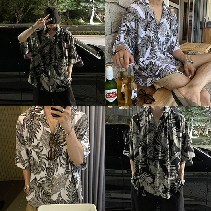 柄シャツ 草木柄 植物柄 | Decorative  | 詳細画像3 