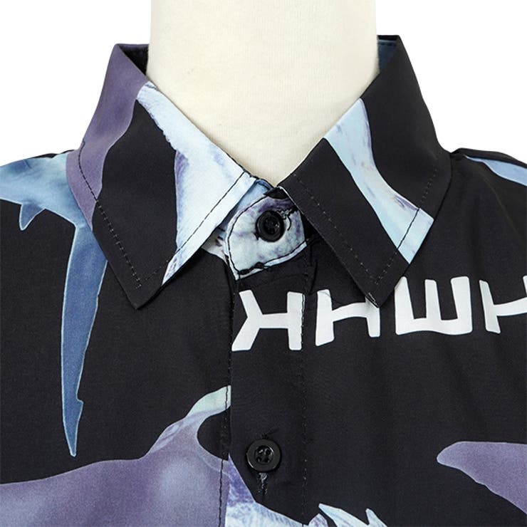 柄シャツ サメ柄 サメ | Decorative  | 詳細画像11 