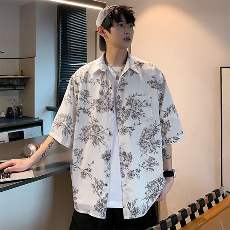 柄シャツ 花柄 花 | Decorative  | 詳細画像2 