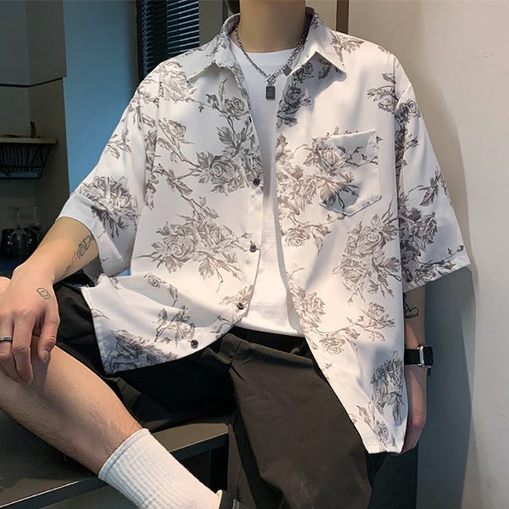 柄シャツ 花柄 花 | Decorative  | 詳細画像3 