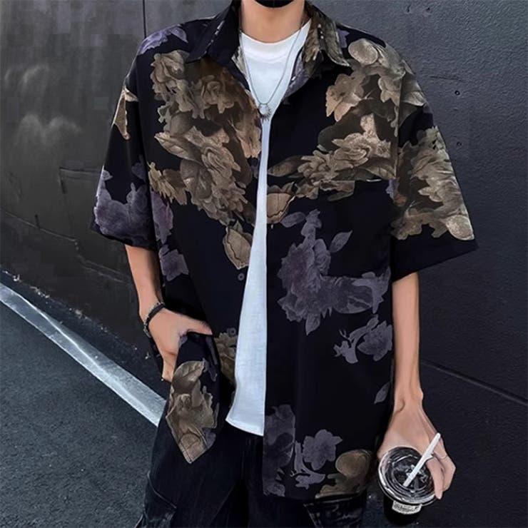 柄シャツ 花柄 フラワー | Decorative  | 詳細画像1 