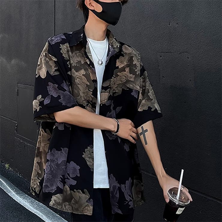 柄シャツ 花柄 フラワー | Decorative  | 詳細画像2 