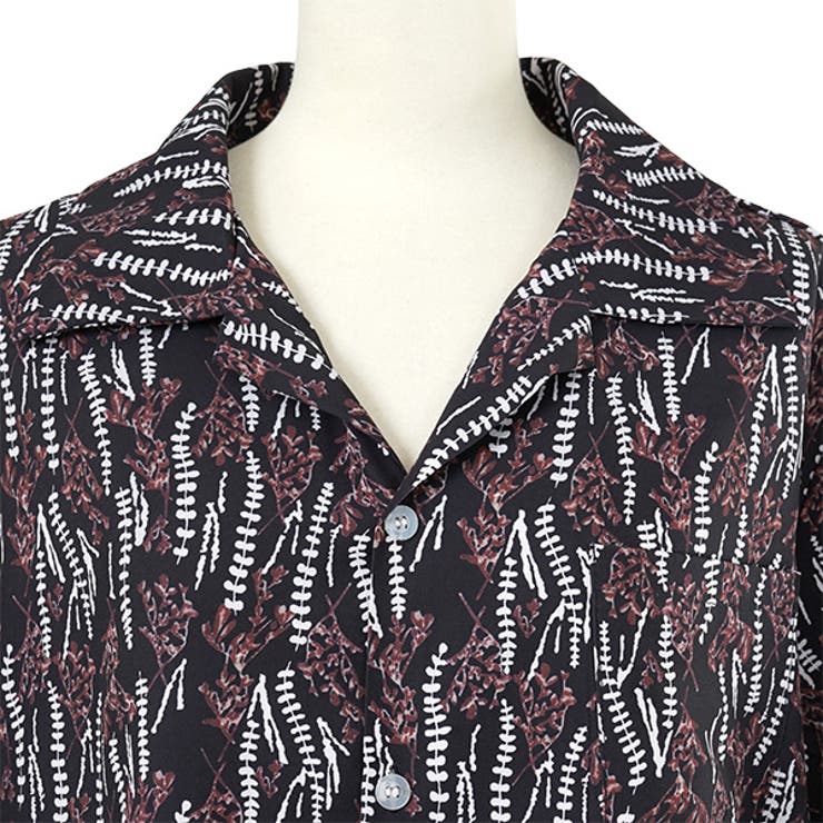 柄シャツ リーフ柄 リーフ | Decorative  | 詳細画像11 