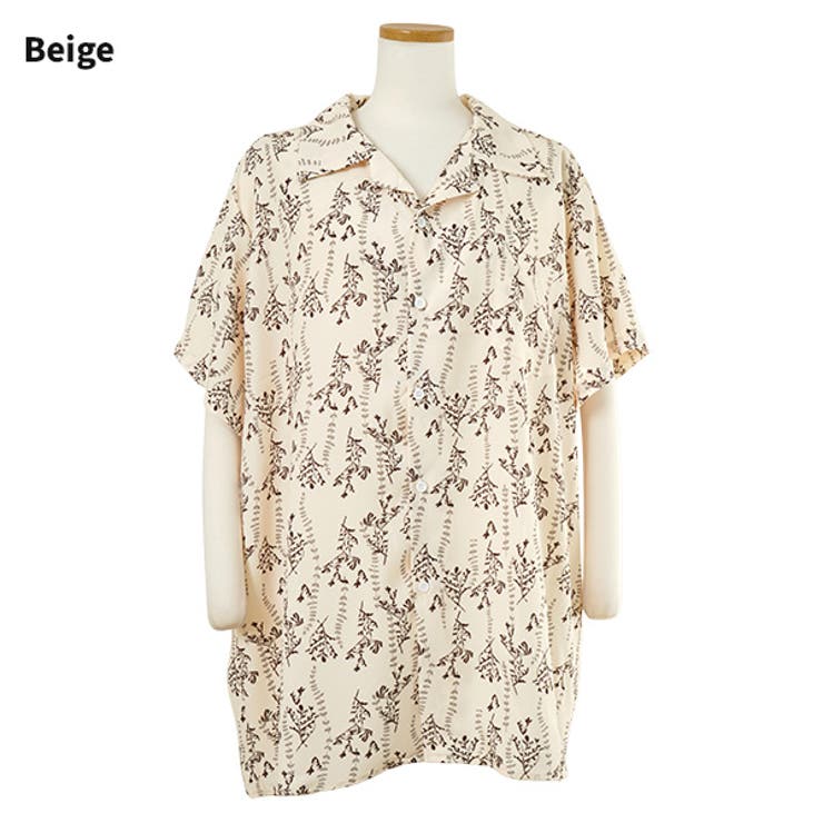 柄シャツ リーフ柄 リーフ | Decorative  | 詳細画像15 