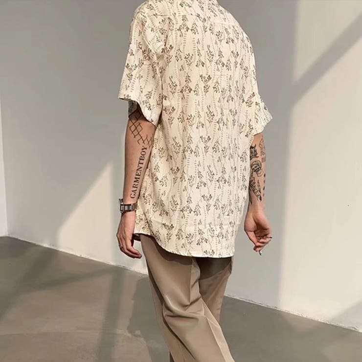 柄シャツ リーフ柄 リーフ | Decorative  | 詳細画像8 