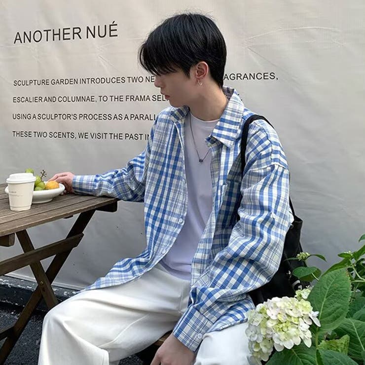 柄シャツ チェック柄 チェックシャツ | Decorative  | 詳細画像2 