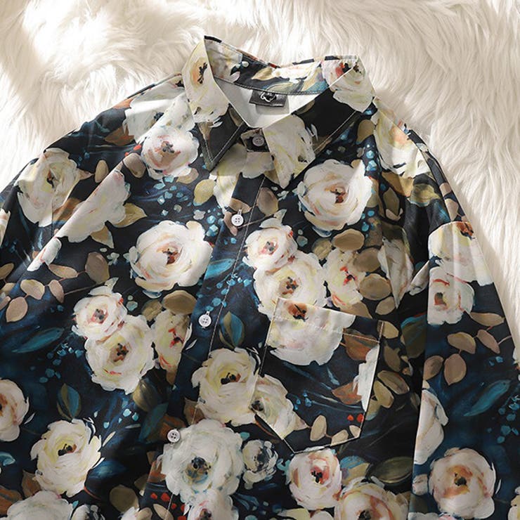 柄シャツ 花柄 フラワー柄 | Decorative  | 詳細画像2 