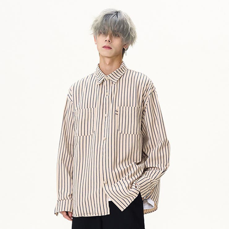 柄シャツ ストライプ柄 縞々 | Decorative  | 詳細画像2 