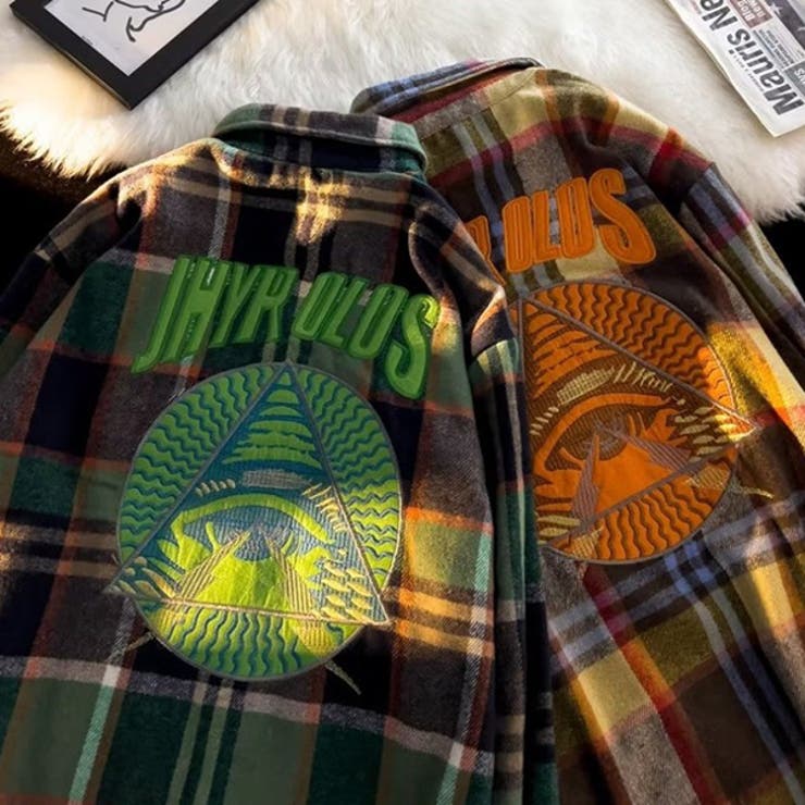 柄シャツ チェック柄 チェック | Decorative  | 詳細画像8 