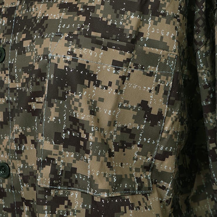 柄シャツ 迷彩柄 迷彩 | Decorative  | 詳細画像7 