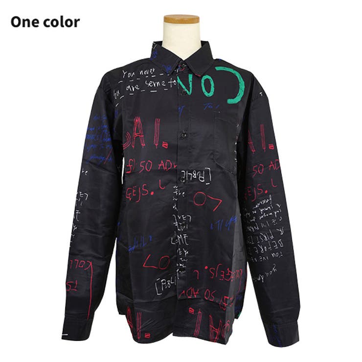 柄シャツ グラフィティプリント 落書き柄 | Decorative  | 詳細画像7 