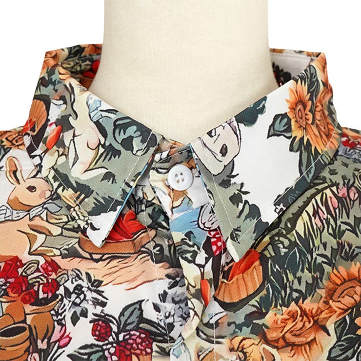 柄シャツ ウサギ柄 うさぎ | Decorative  | 詳細画像4 