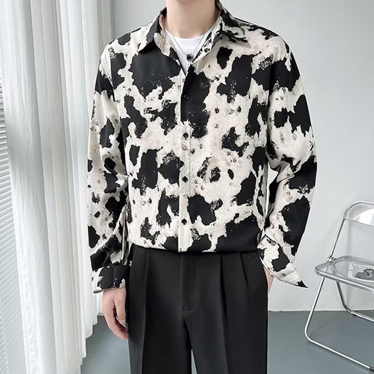 柄シャツ ペイント柄 ぼかし柄 | Decorative  | 詳細画像2 