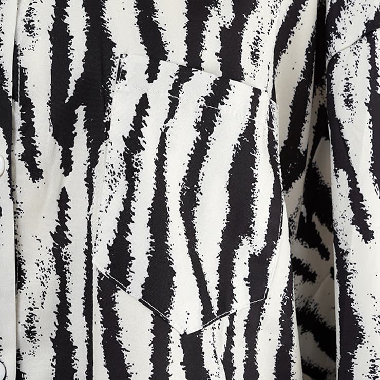 柄シャツ ゼブラ柄 ゼブラ | Decorative  | 詳細画像12 