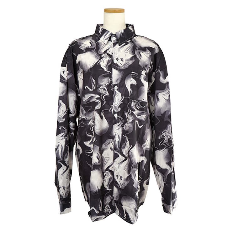 柄シャツ クラゲ柄 くらげ[品番：DCTW0004650]｜Decorative