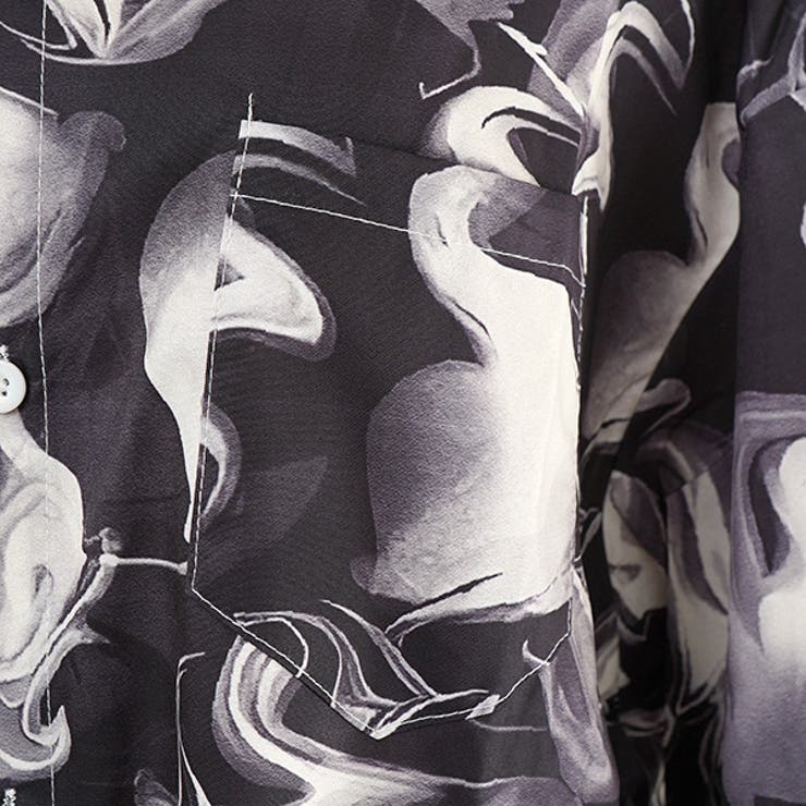 柄シャツ クラゲ柄 くらげ[品番：DCTW0004650]｜Decorative