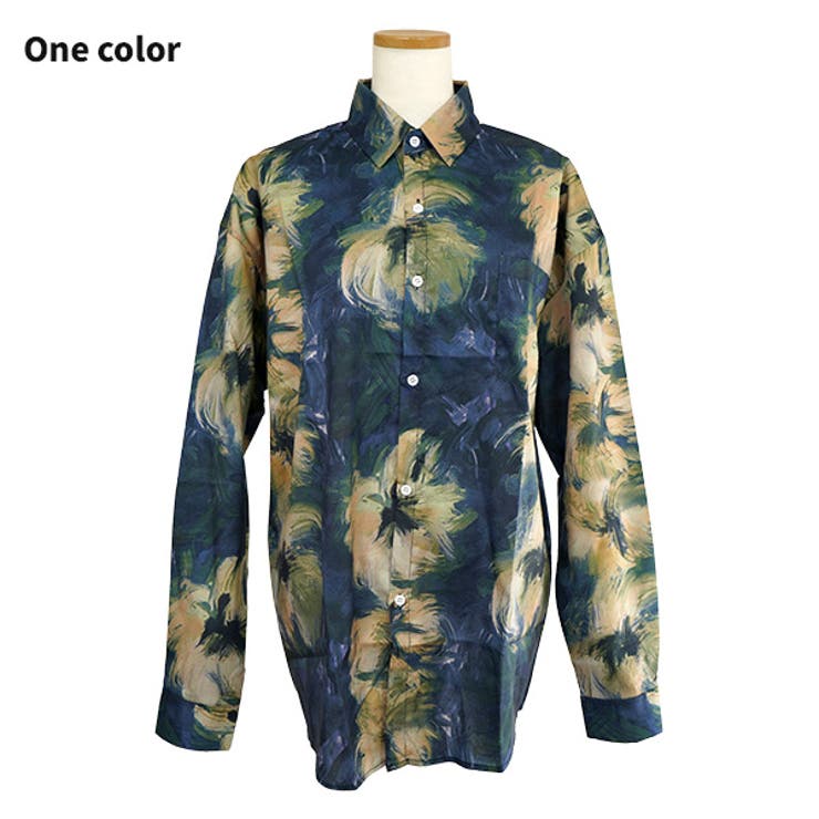 柄シャツ 植物柄 ボタニカル柄 | Decorative  | 詳細画像9 