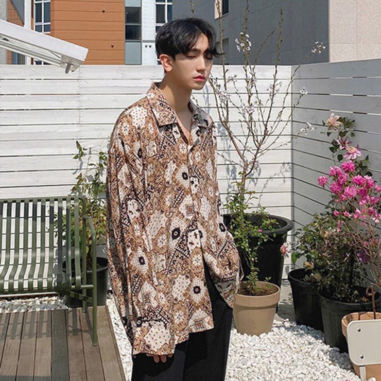 柄シャツ バンダナ柄 ペイズリー柄 | Decorative  | 詳細画像6 