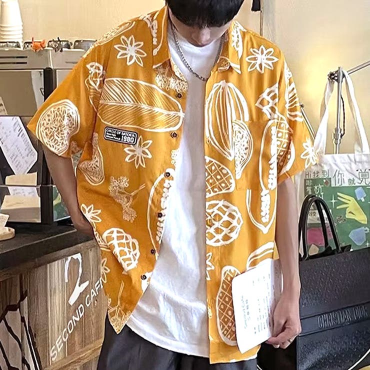 柄シャツ フルーツ柄 果物柄 | Decorative  | 詳細画像2 