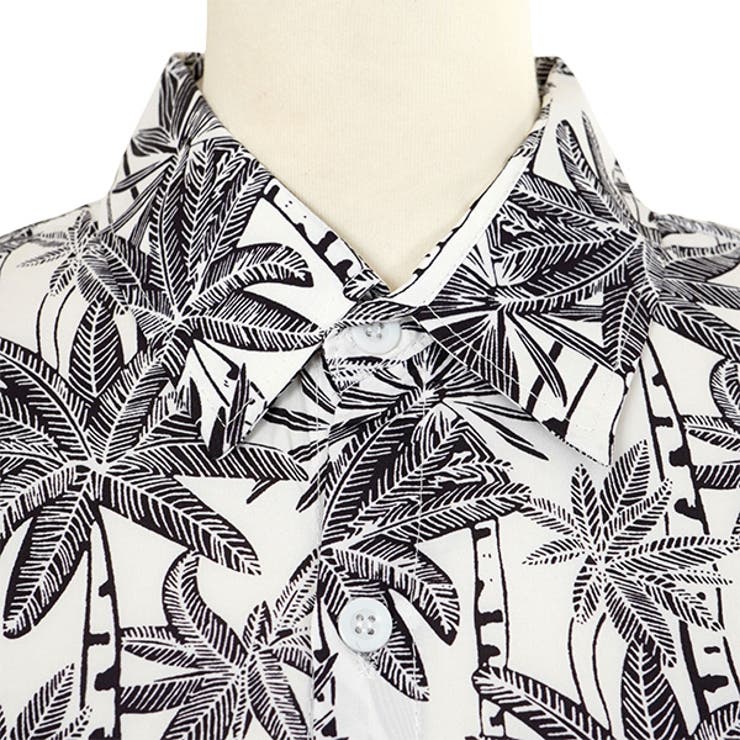 柄シャツ ヤシの木柄 パームツリー植物柄 | Decorative  | 詳細画像9 