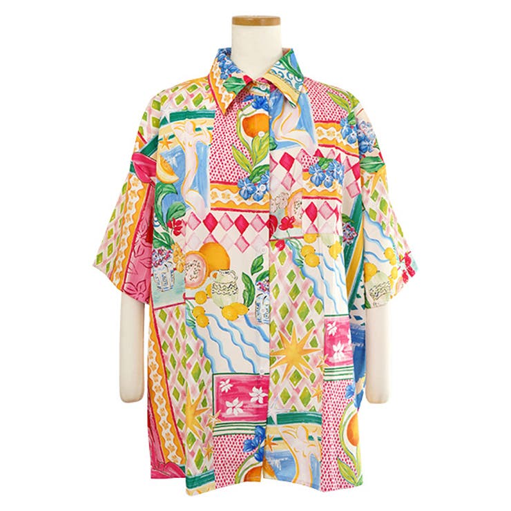 柄シャツ フルーツ柄 果物柄 | Decorative  | 詳細画像8 
