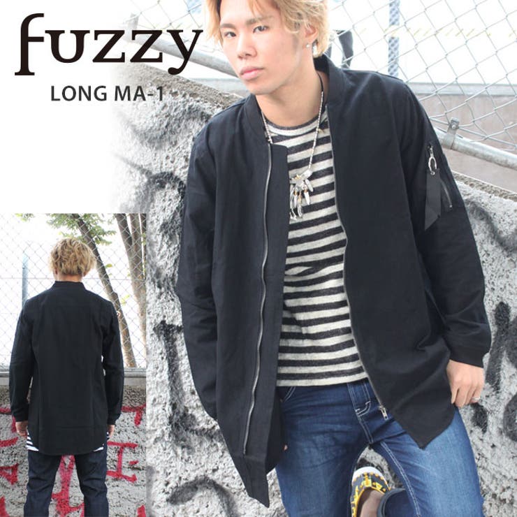 ロング丈ストレッチma 1ジャケット ビター系 品番 Fzym Fuzzy ファジー のメンズ ファッション通販 Shoplist ショップリスト
