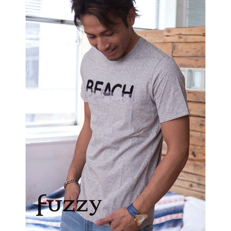 Beachサガラ刺繍tシャツ ビター系 Bitter 品番 Fzym Fuzzy ファジー のメンズ ファッション通販 Shoplist ショップリスト
