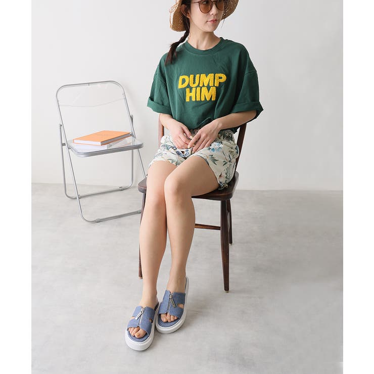 【25年春夏新作】軽量厚底 フロントジップ スライドサンダル | DEMETER | 詳細画像34 