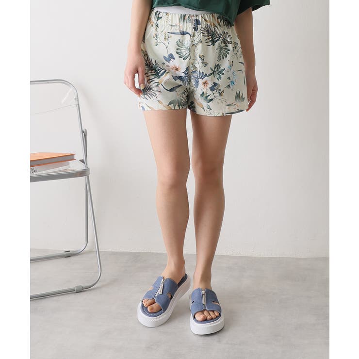 【25年春夏新作】軽量厚底 フロントジップ スライドサンダル | DEMETER | 詳細画像36 