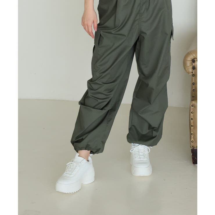 【25年春夏再販】軽量厚底 ボリュームソール ワンカラー ダッドスニーカー | DEMETER | 詳細画像29 