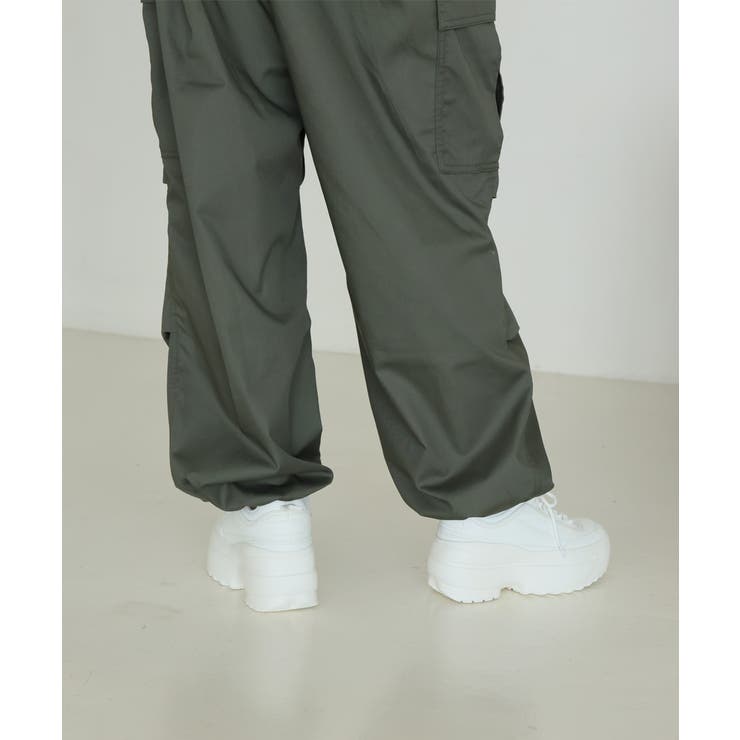 【25年春夏再販】軽量厚底 ボリュームソール ワンカラー ダッドスニーカー | DEMETER | 詳細画像31 