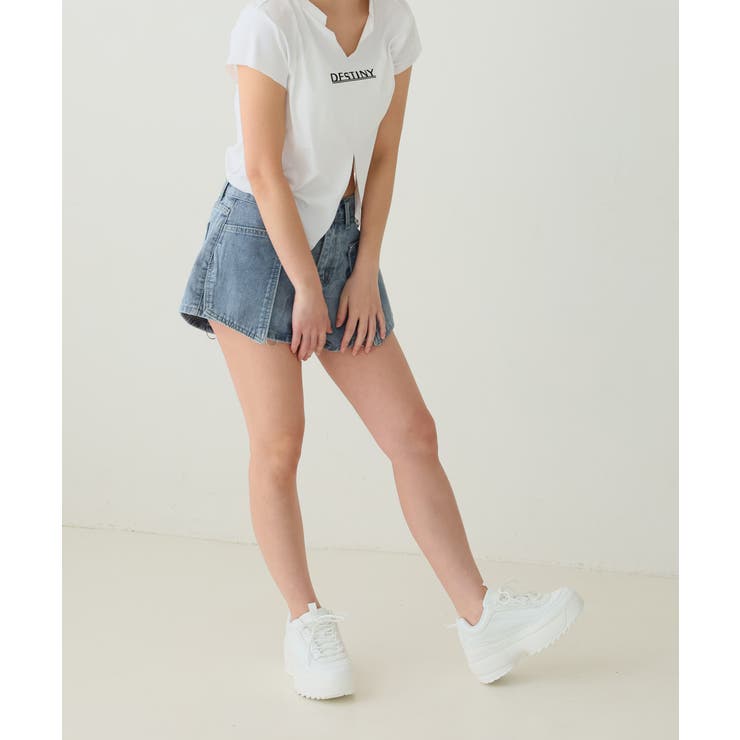 【25年春夏再販】軽量厚底 ボリュームソール ワンカラー ダッドスニーカー | DEMETER | 詳細画像37 