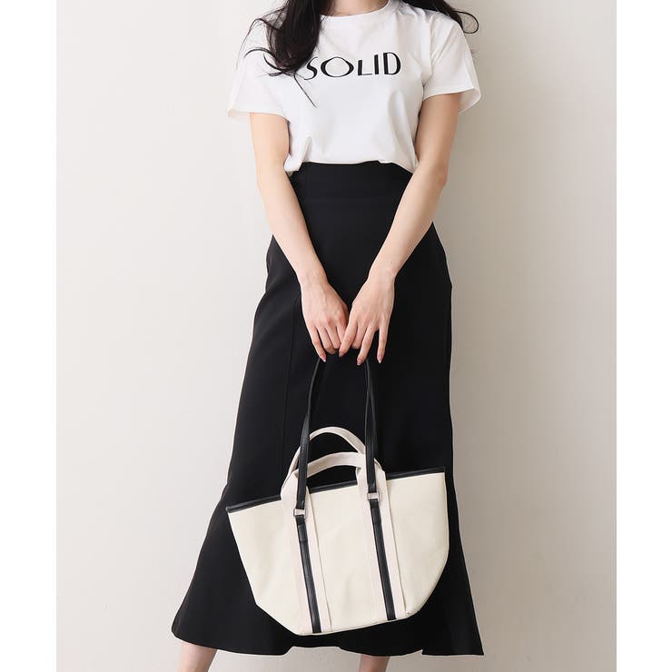 【26年春夏新作】2WAY 配色 キャンバストート | DEMETER | 詳細画像13 