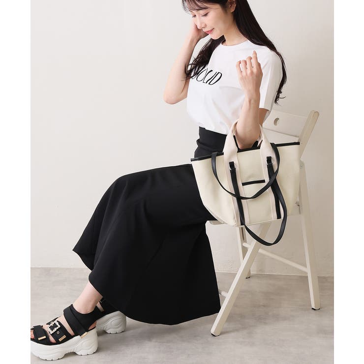 【26年春夏新作】2WAY 配色 キャンバストート | DEMETER | 詳細画像14 