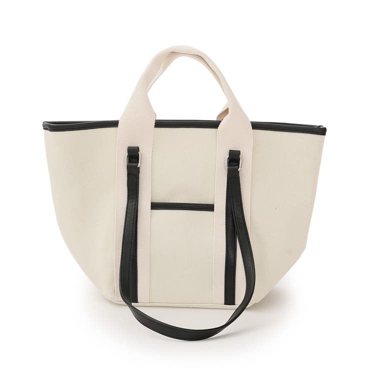 【26年春夏新作】2WAY 配色 キャンバストート | DEMETER | 詳細画像21 