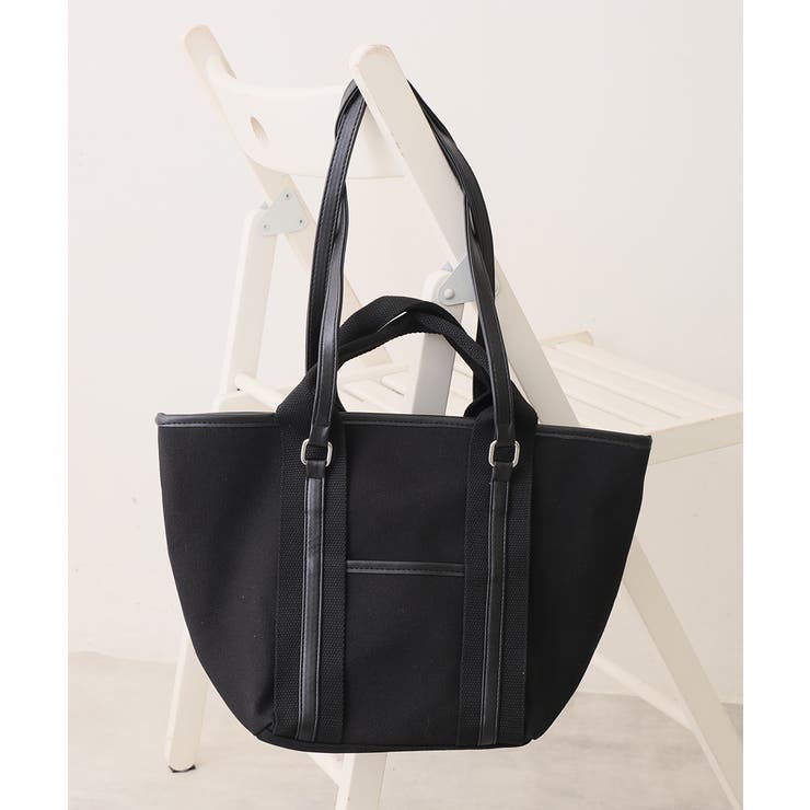 【26年春夏新作】2WAY 配色 キャンバストート | DEMETER | 詳細画像3 