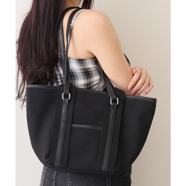 【26年春夏新作】2WAY 配色 キャンバストート | DEMETER | 詳細画像5 