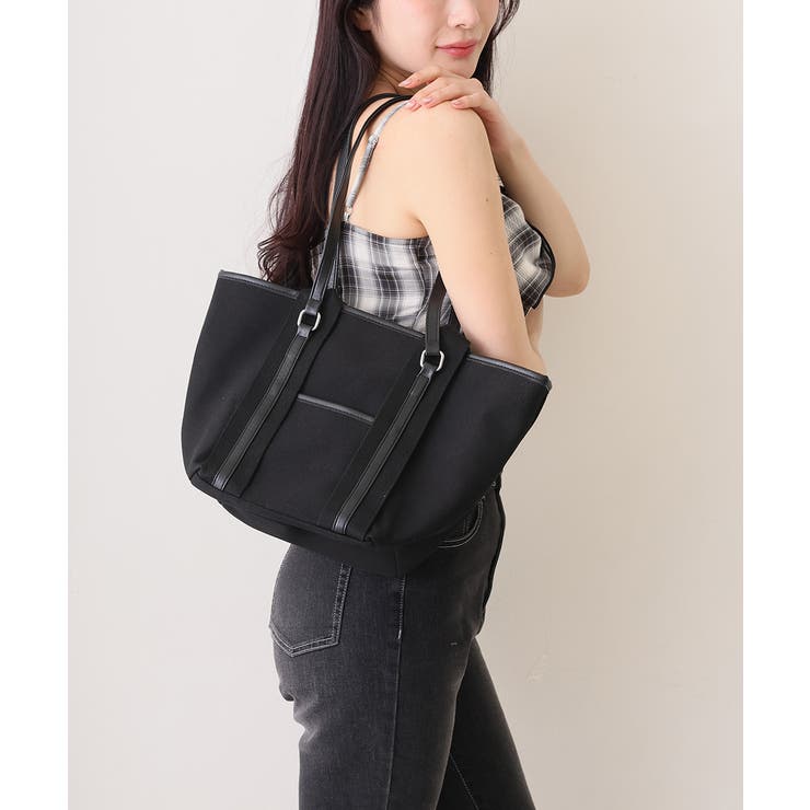 【26年春夏新作】2WAY 配色 キャンバストート | DEMETER | 詳細画像6 