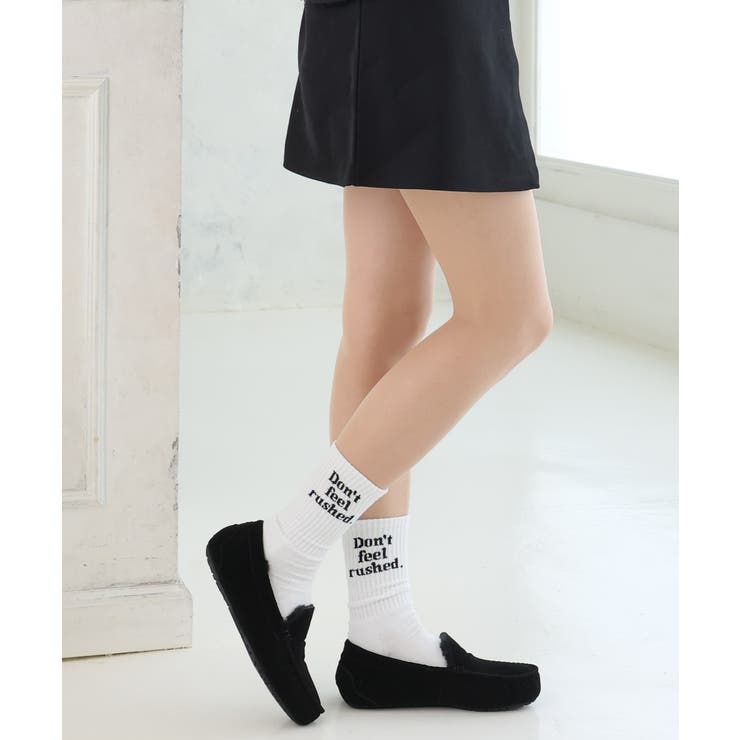 【24年秋冬再販】選べる3デザイン ボリュームファー モカシンシューズ | DEMETER | 詳細画像32 