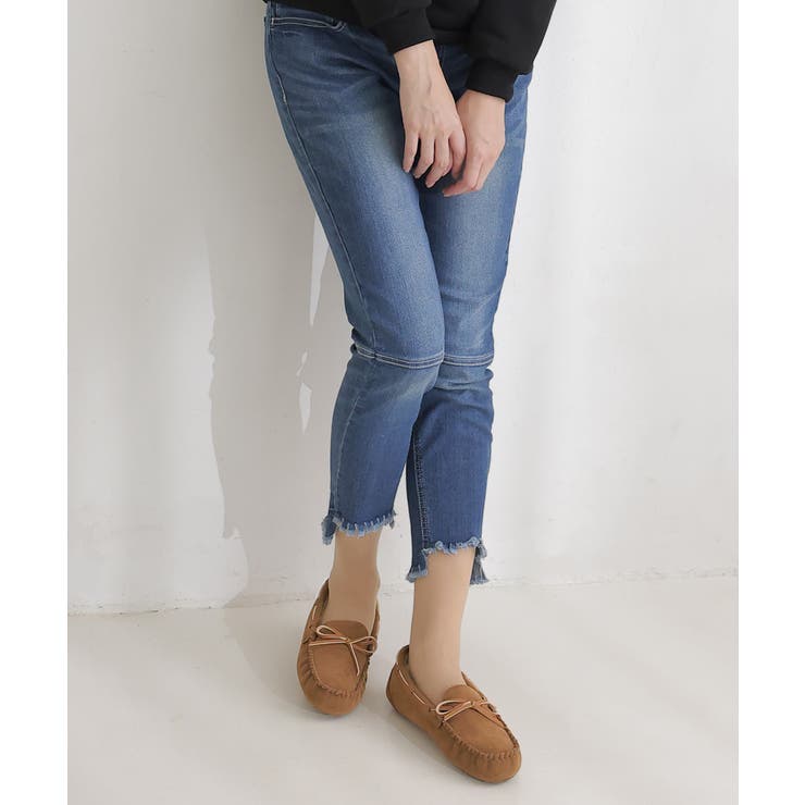 【24年秋冬再販】選べる3デザイン ボリュームファー モカシンシューズ | DEMETER | 詳細画像73 