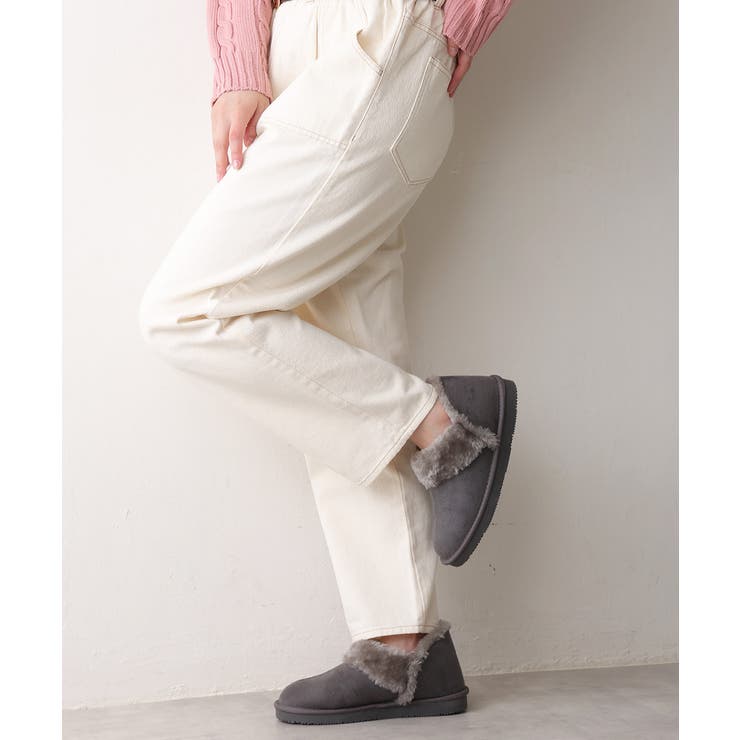 【25年秋冬再販】軽量 ボリュームファー アンクル ムートンブーツ | DEMETER | 詳細画像17 