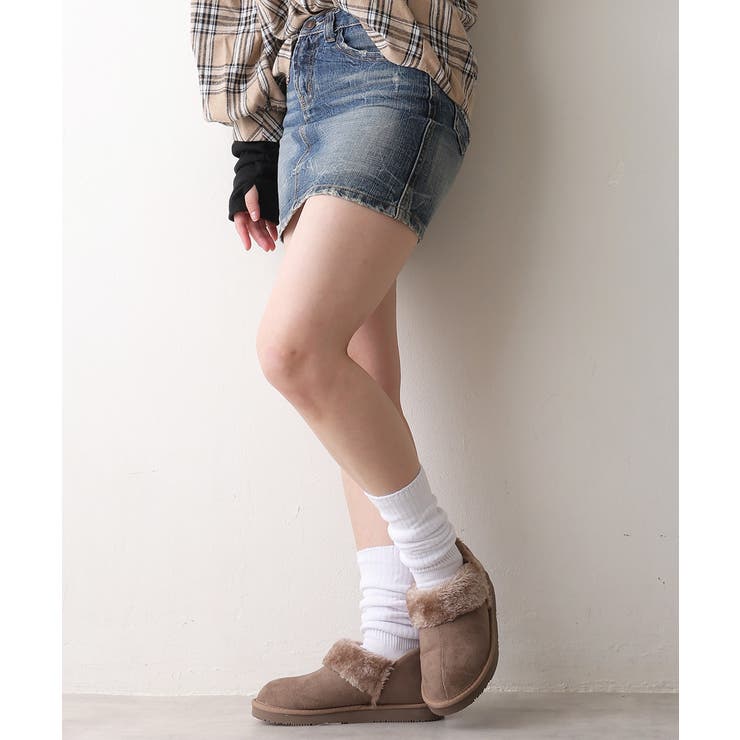 【25年秋冬再販】軽量 ボリュームファー アンクル ムートンブーツ | DEMETER | 詳細画像26 